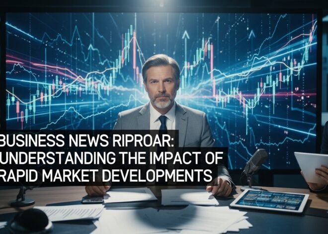 Business News Riproar: Understanding the Impact of Rapid Market Developments
